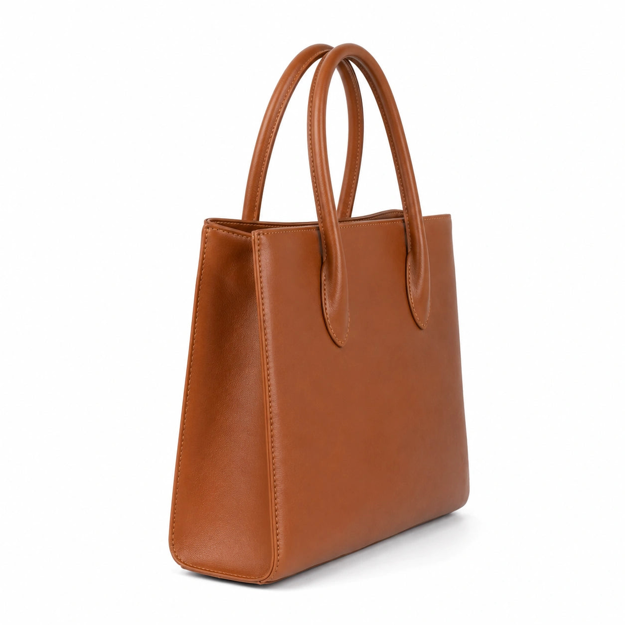 Bagaura Burgundy Faux Leather Tote Bag