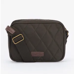 Barbour Quilted Crossbody Olive Bag One Size