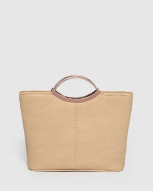 Beige Jessie Clutch Bag