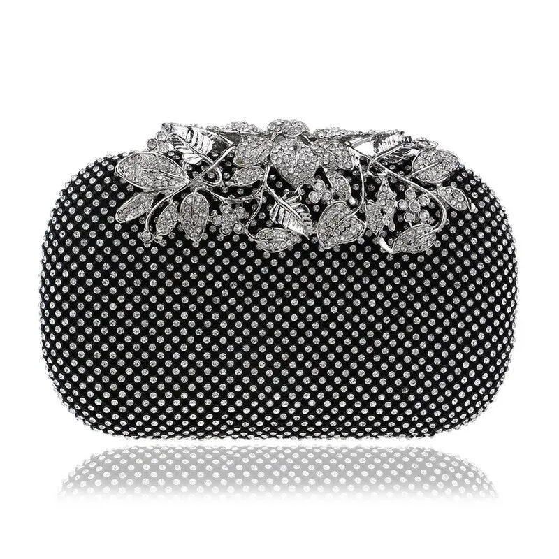 Bejeweled Rhinestone Evening Clutch Handbags