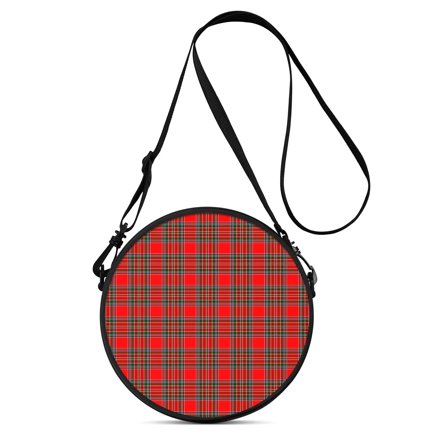 Binning Tartan Round Satchel Bags