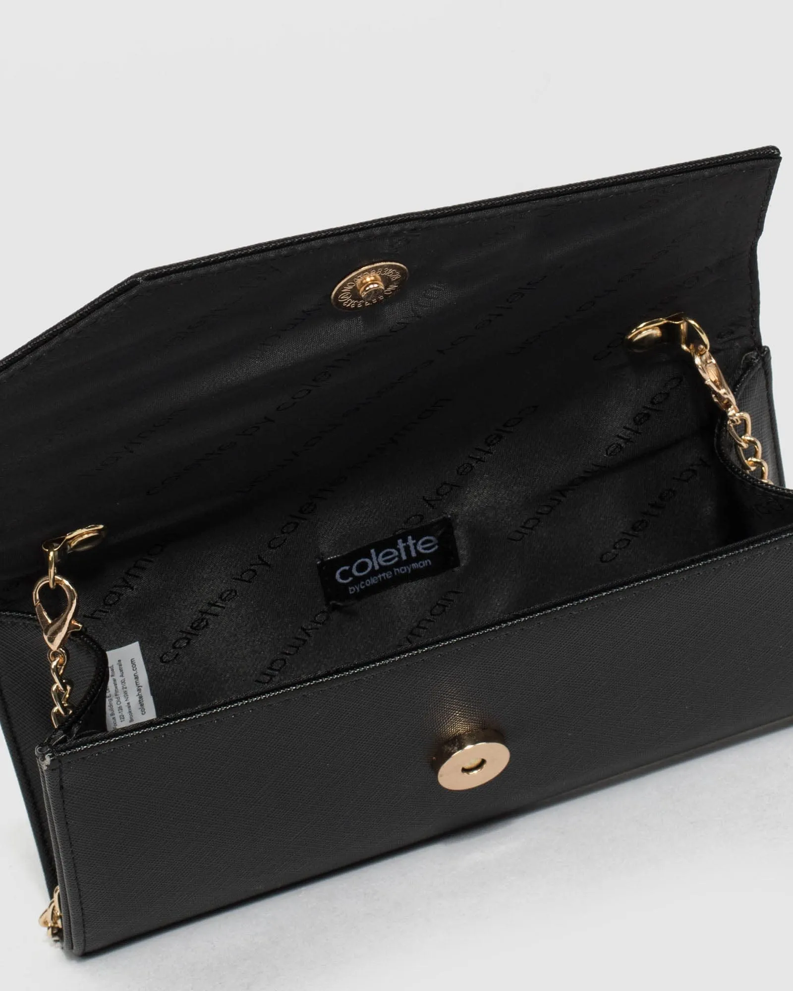 Black Jordan Clutch Bag