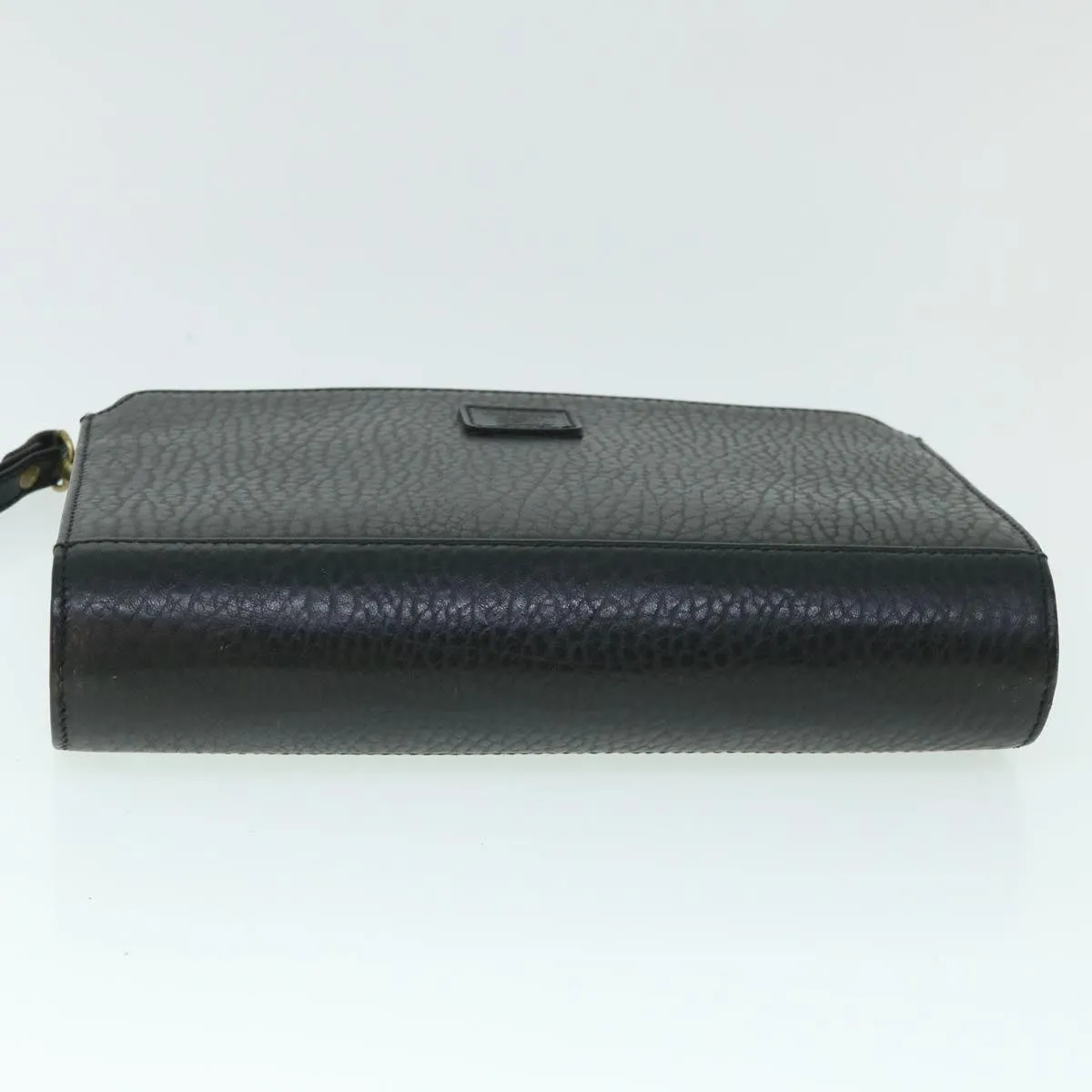 BURBERRYSs Clutch Bag Leather Black  54893