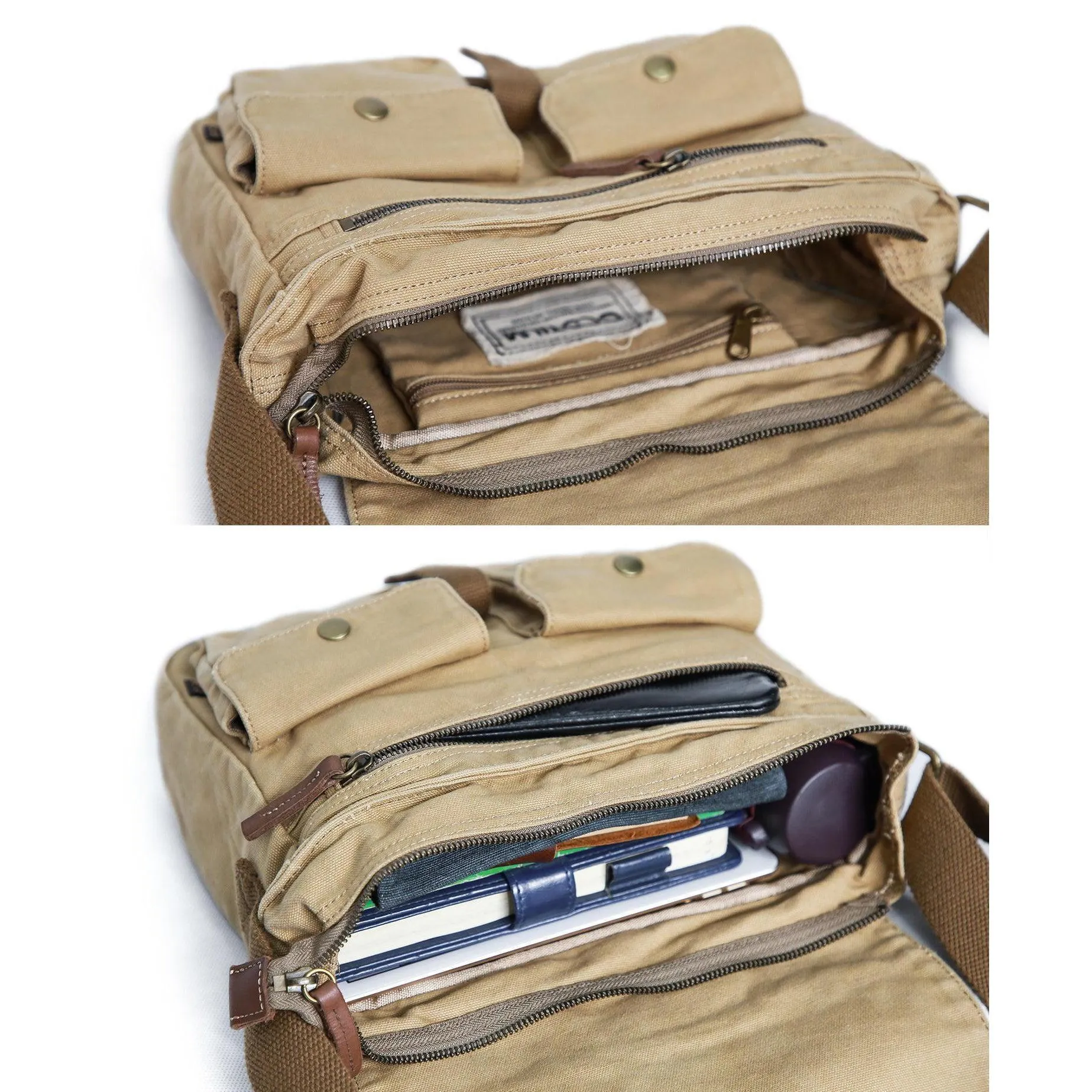 Canvas Messenger Bags #30624