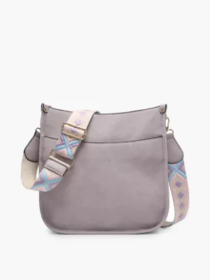 Chloe Crossbody Bag (Dusty Lavender)