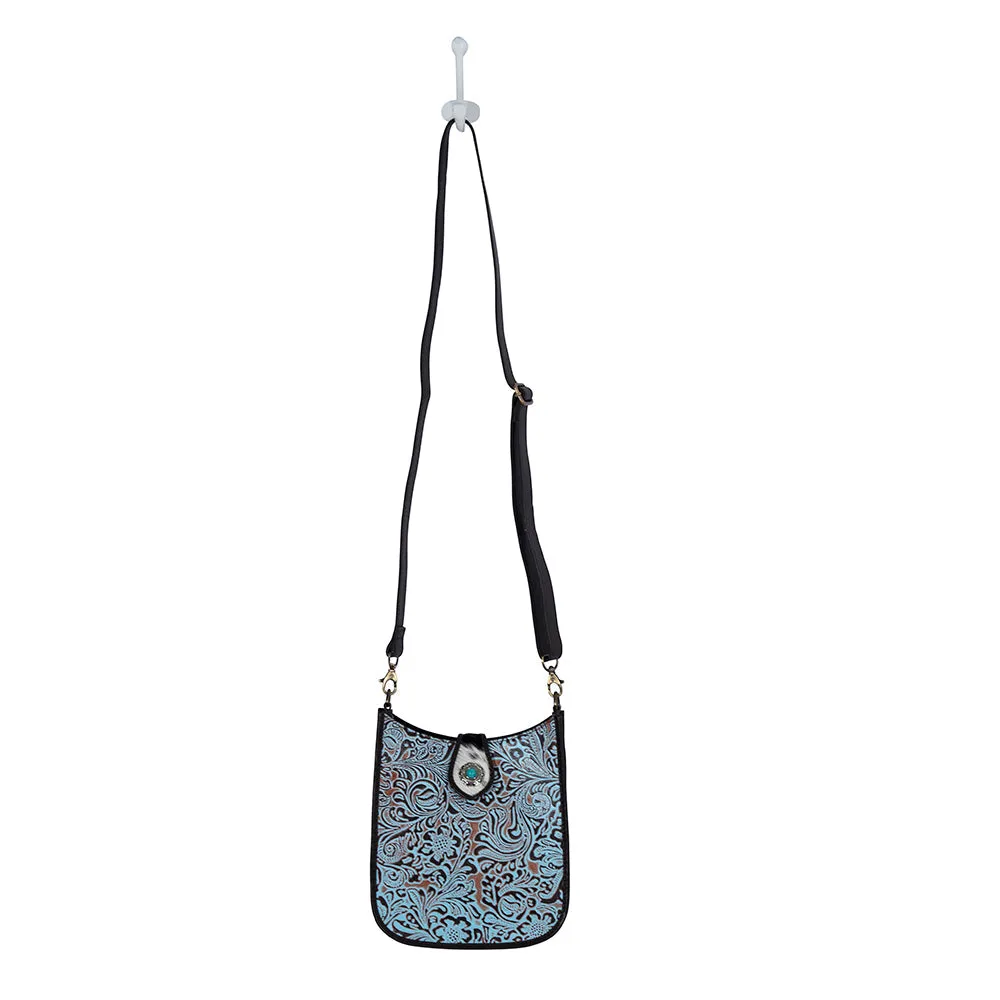 Delilah Creek Embossed Leather Bag