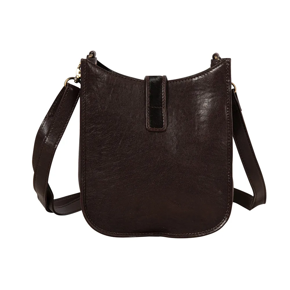 Delilah Creek Embossed Leather Bag