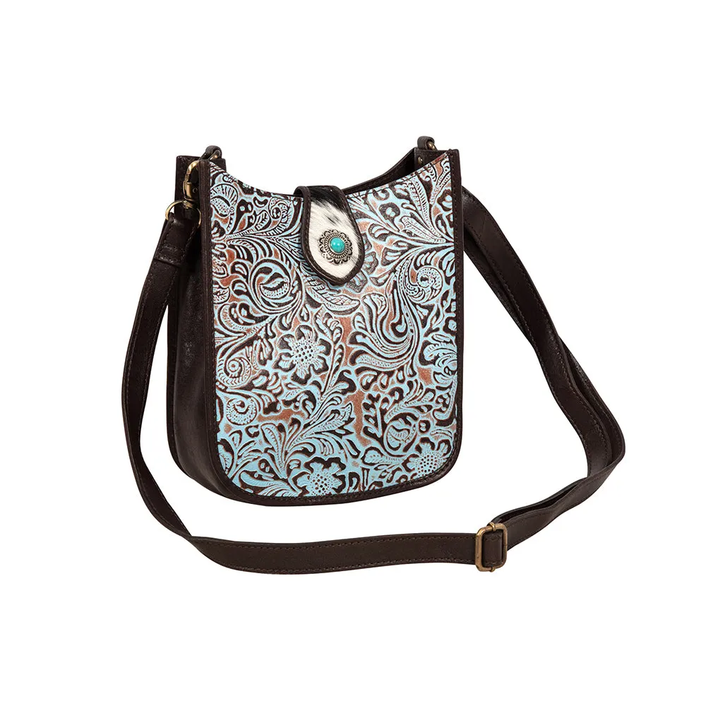 Delilah Creek Embossed Leather Bag