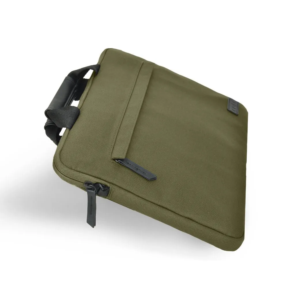 Evol 14.1″ Slim Laptop Brief - Recycled Material - Olive