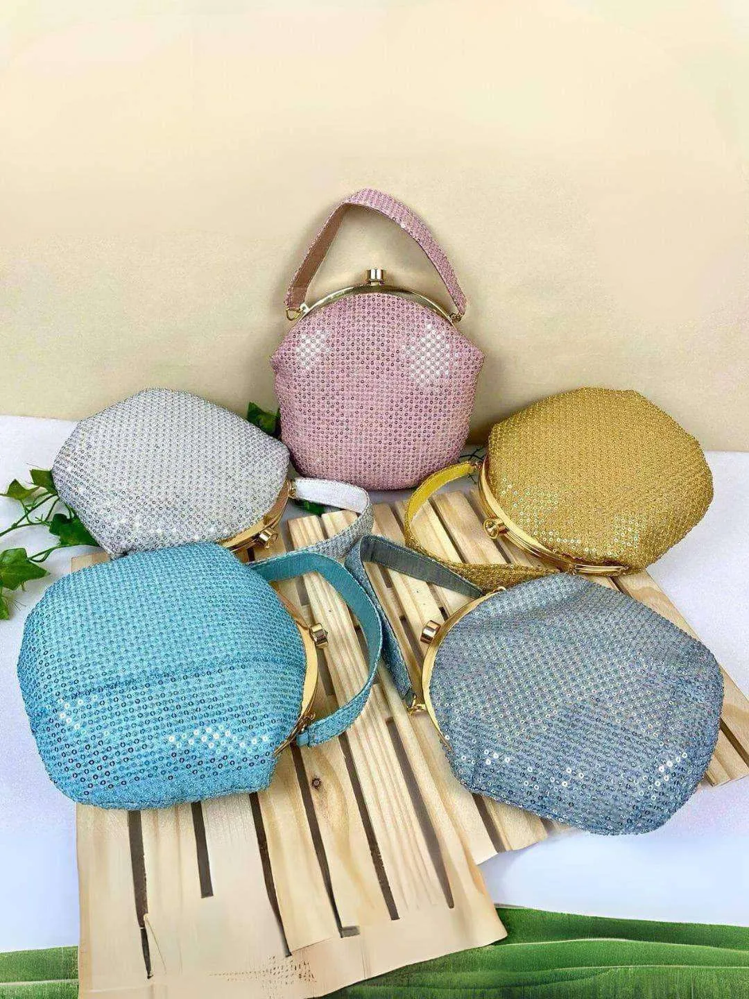 Exquisite Bucket Sequin Bags