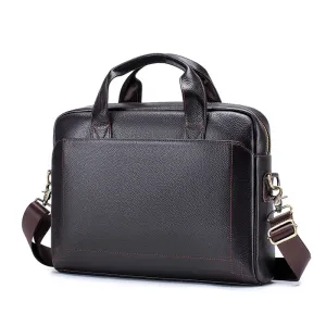 Genuine Leather Laptop Messenger Bag