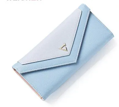 Geometric Envelope Clutch Wallet