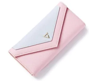 Geometric Envelope Clutch Wallet