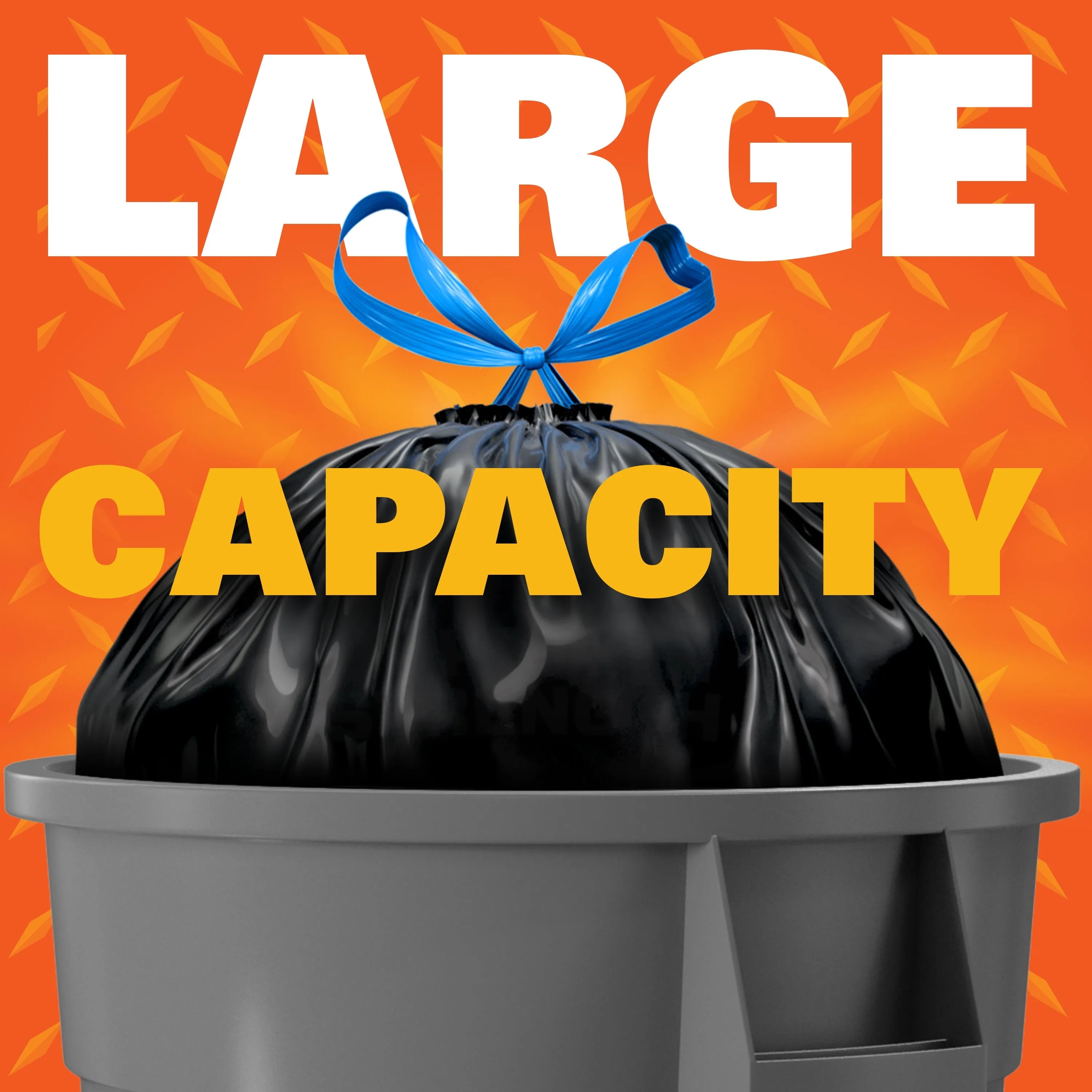 Hefty Strong Large Trash Bags, 30 Gallon, 40 Count