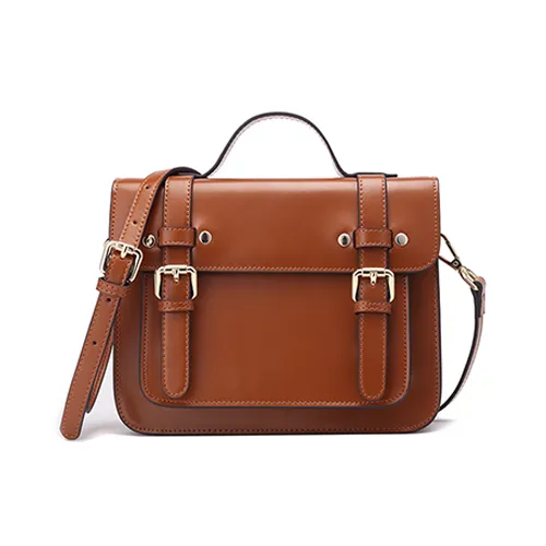 High Quality Leather Small Satchel Shoulder Bags For Ladies