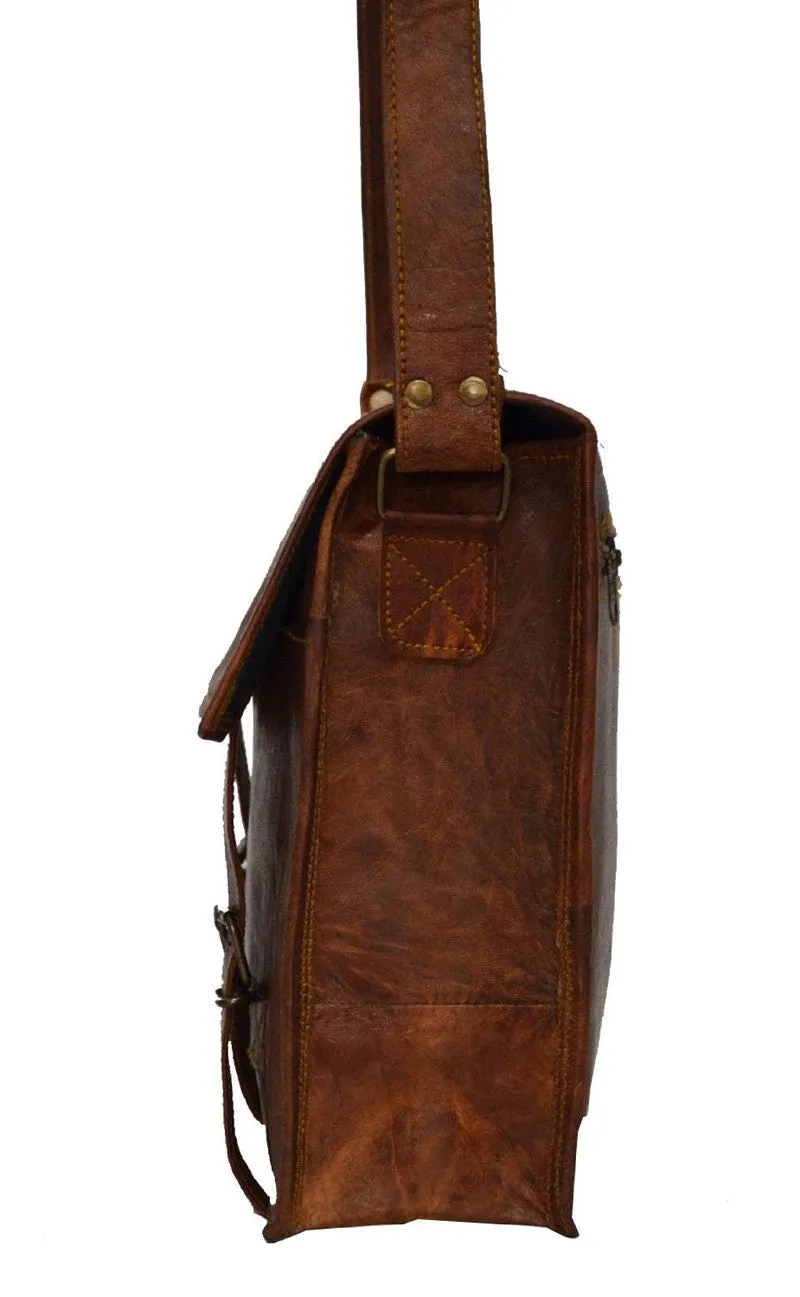 Indiana Jones Leather Satchel 13"