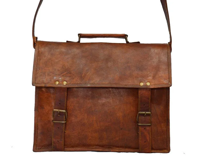 Indiana Jones Leather Satchel 13"