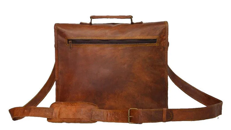 Indiana Jones Leather Satchel 13"