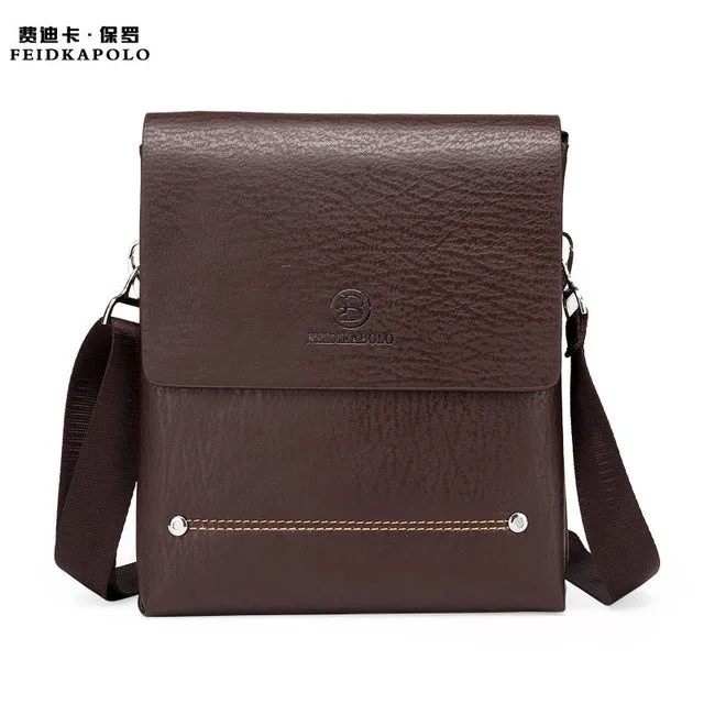 Leather Messenger Bag