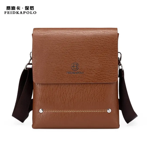 Leather Messenger Bag