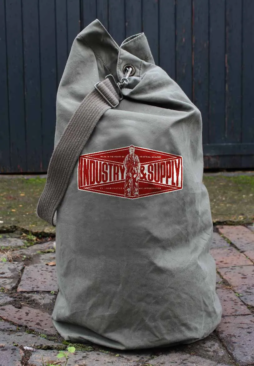 LIMITED EDITION INDUSTRY & SUPPLY ARMY GRADE BAGS