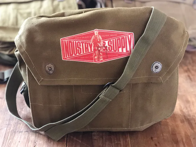 LIMITED EDITION INDUSTRY & SUPPLY ARMY GRADE BAGS