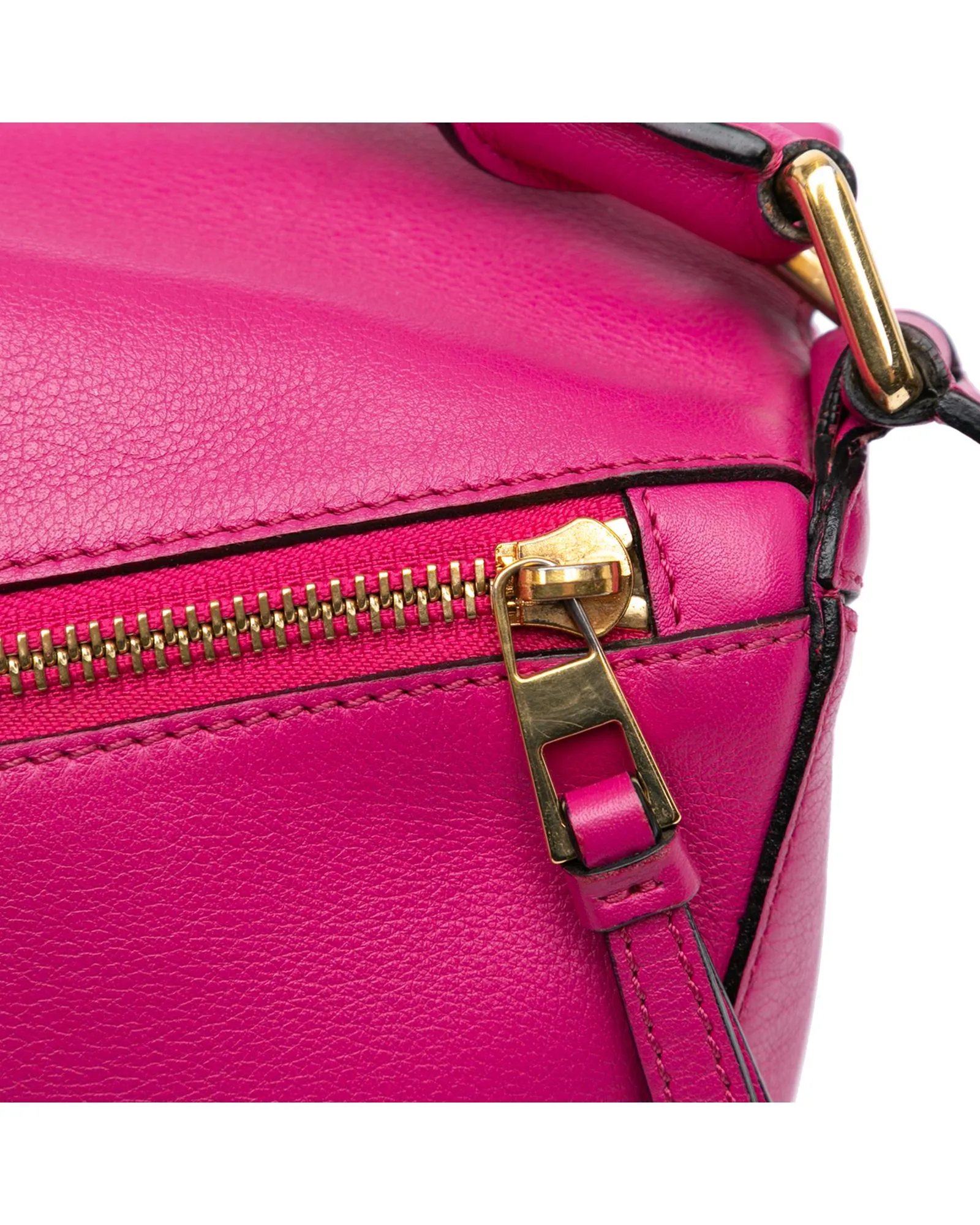 LOEWE Puzzle Small Messenger Bag in Pink