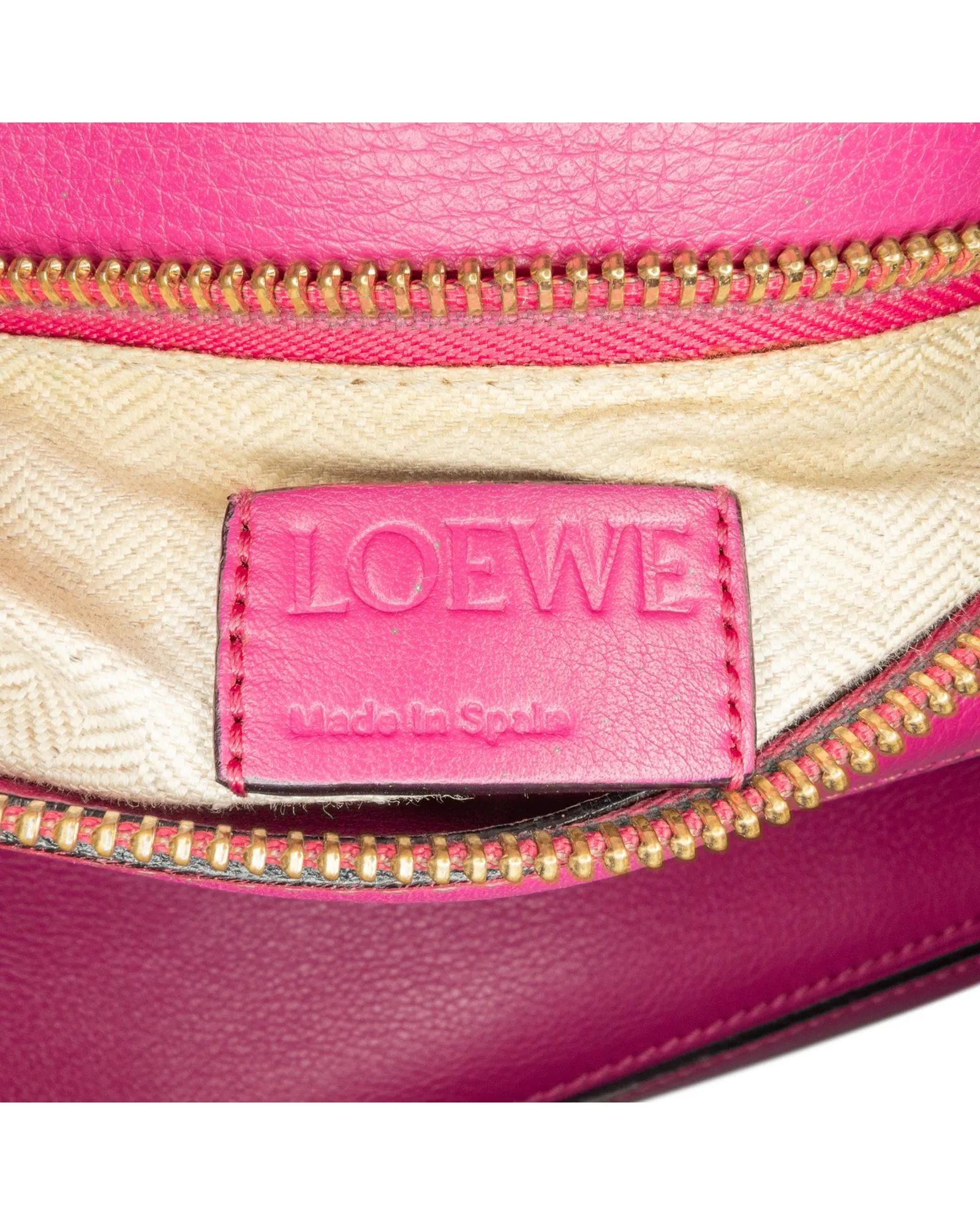 LOEWE Puzzle Small Messenger Bag in Pink