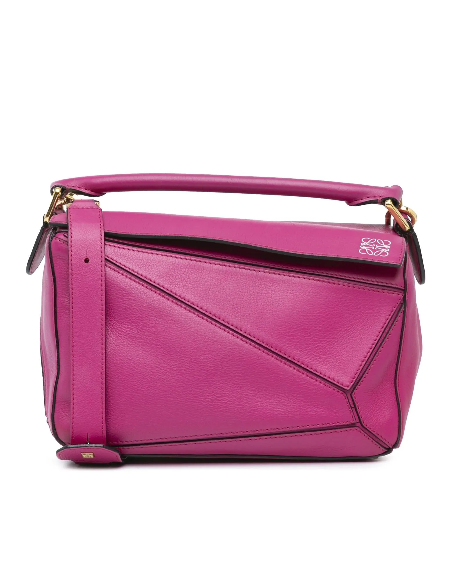 LOEWE Puzzle Small Messenger Bag in Pink