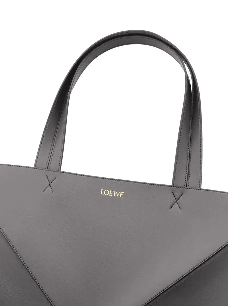 Loewe Women Puzzle Fold Tote Xl Bag In Polished Calfskin