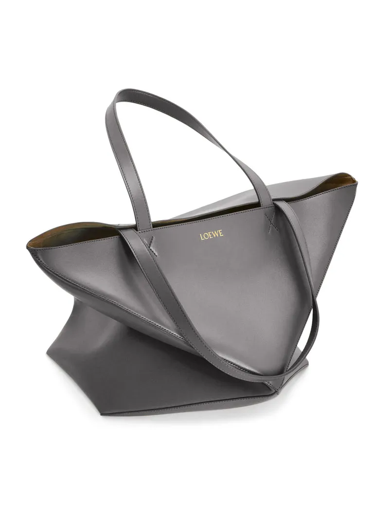 Loewe Women Puzzle Fold Tote Xl Bag In Polished Calfskin