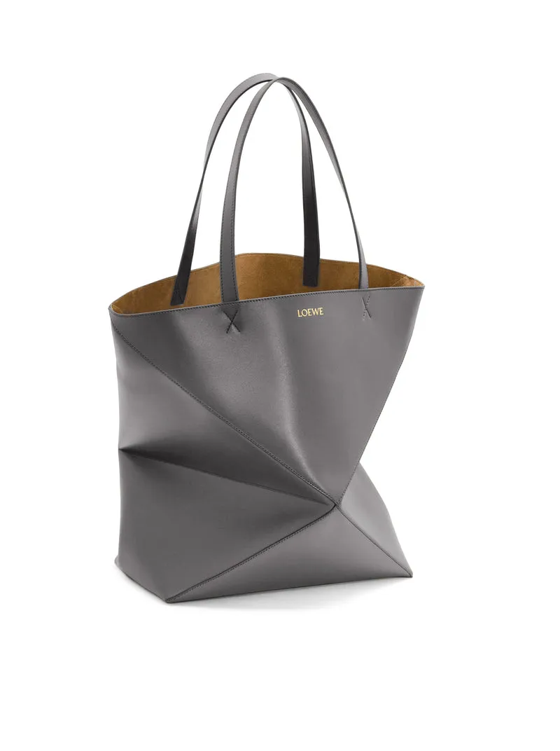 Loewe Women Puzzle Fold Tote Xl Bag In Polished Calfskin