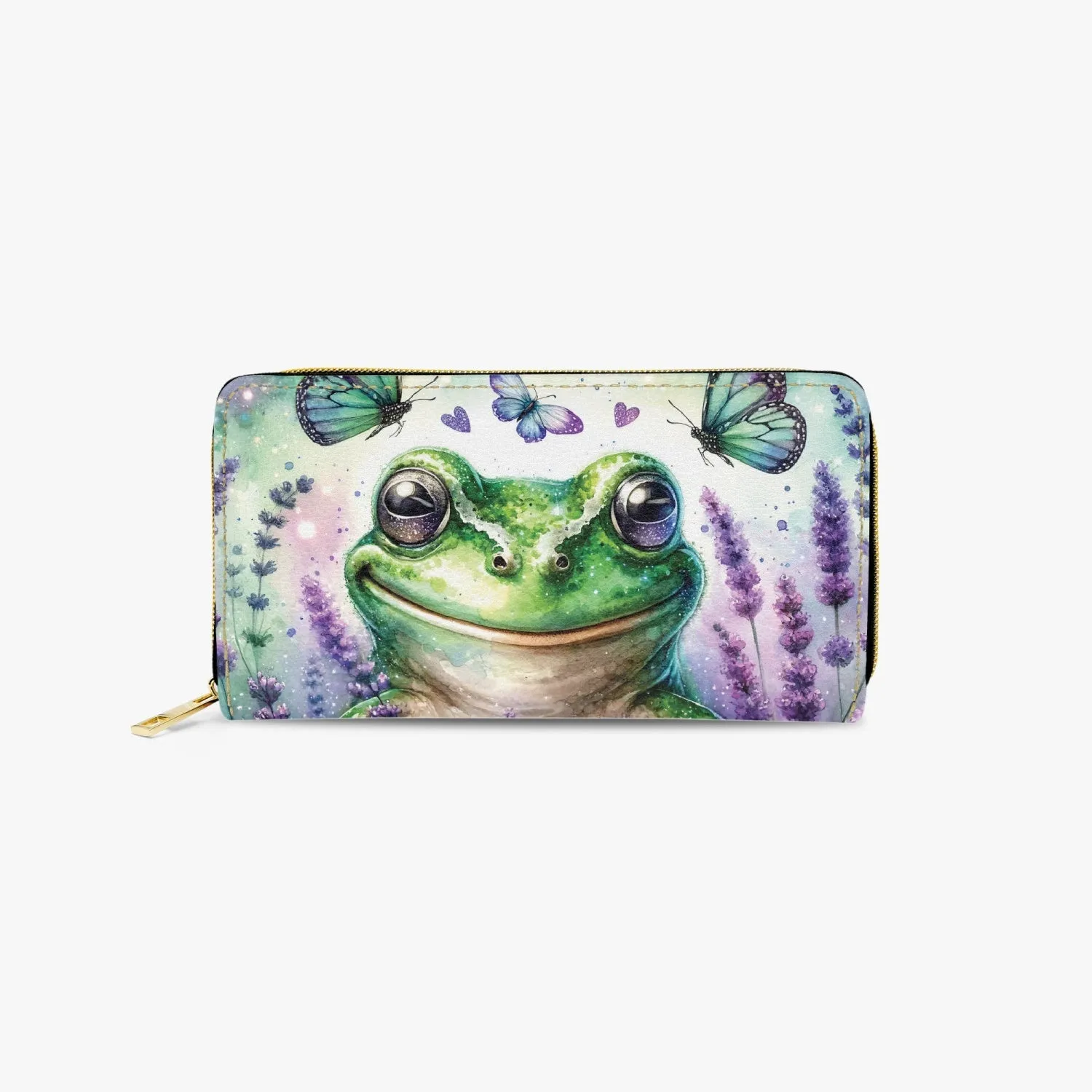 Long Type Zipper Purse - Frog