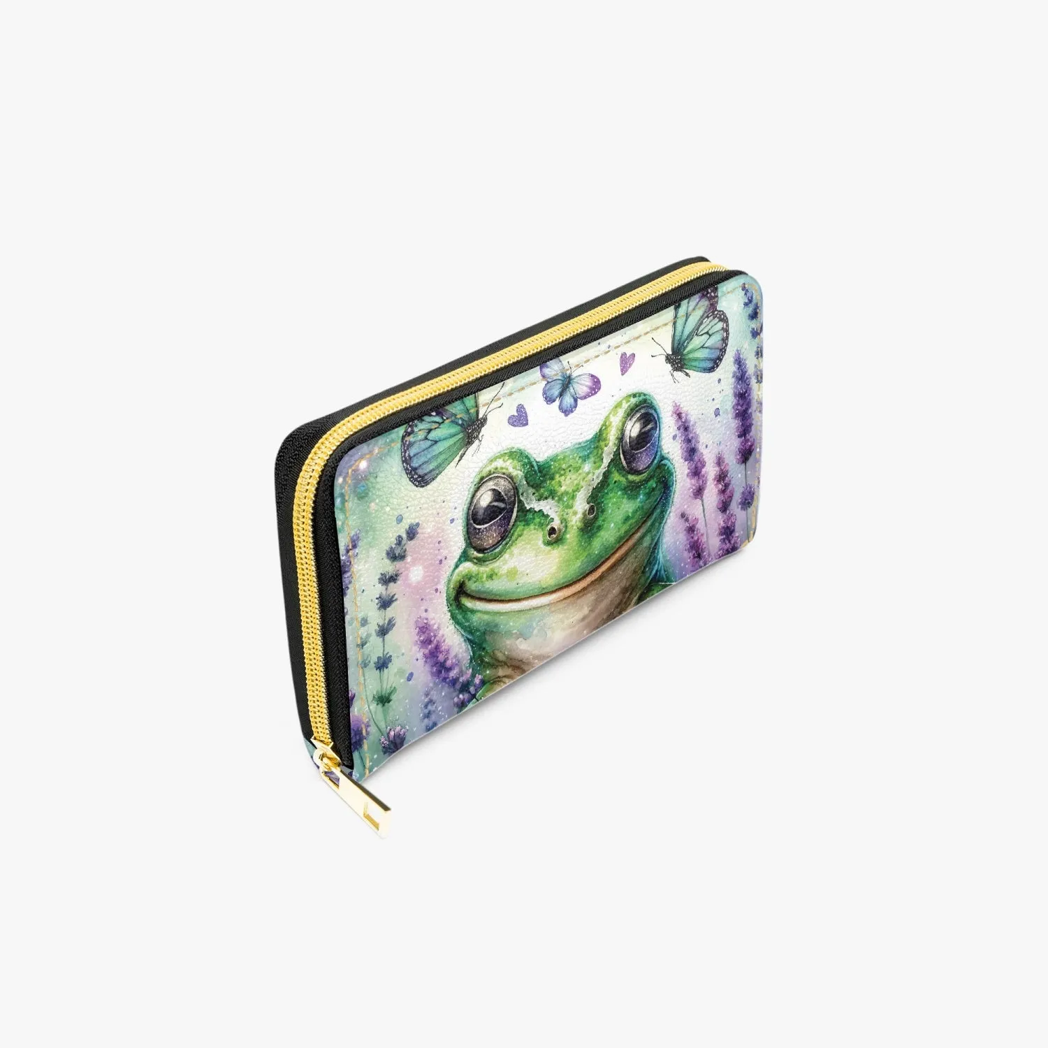 Long Type Zipper Purse - Frog