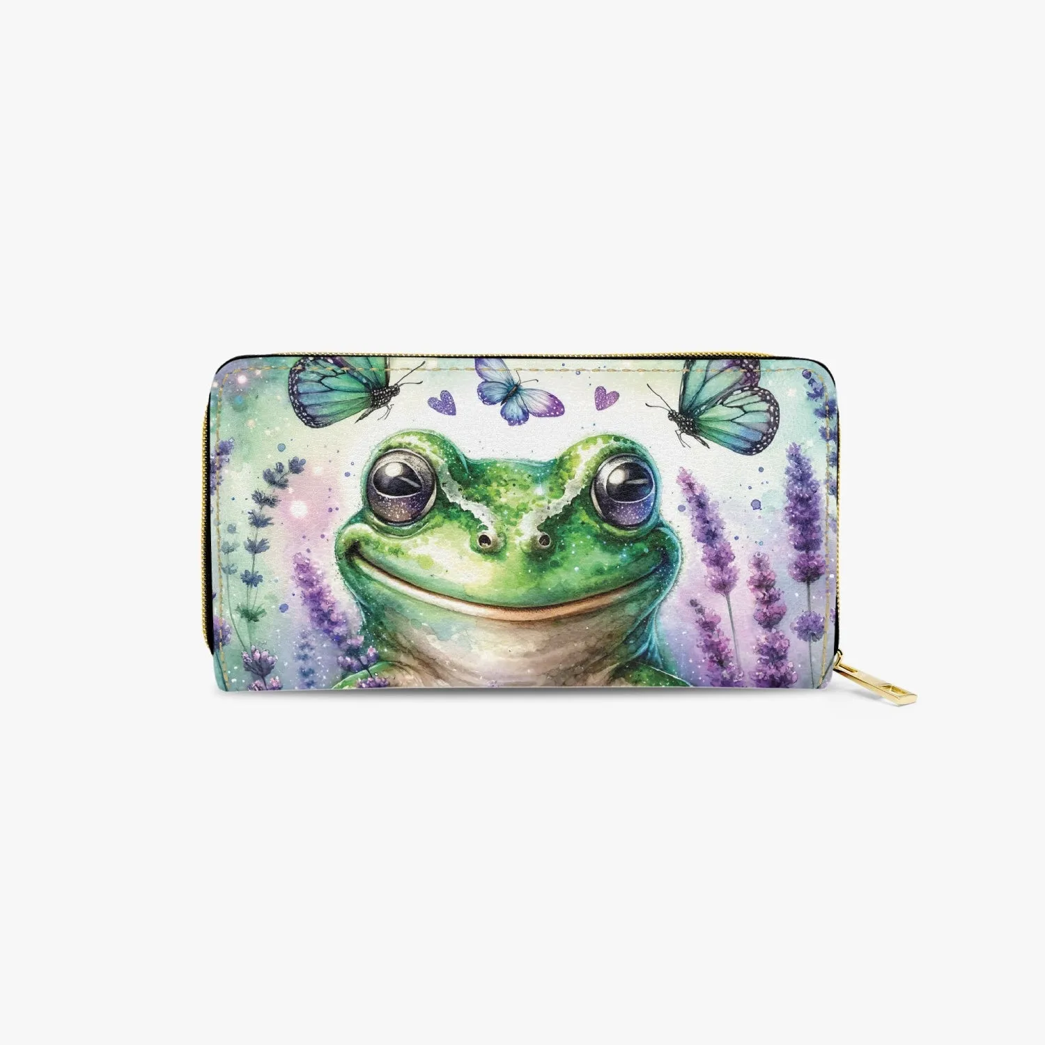 Long Type Zipper Purse - Frog