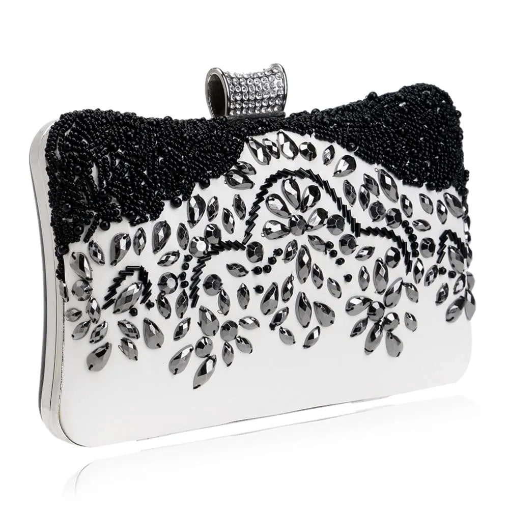 Luxy Moon Black Clutch Bags for Weddings