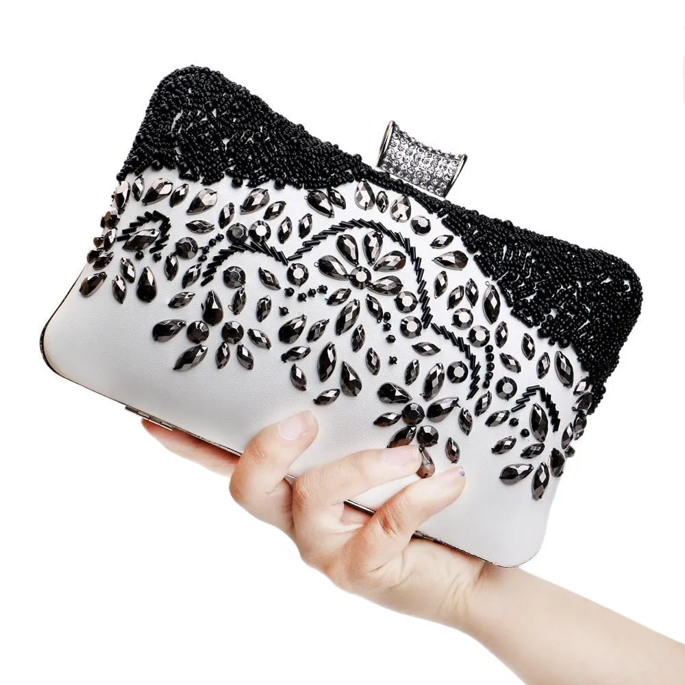 Luxy Moon Black Clutch Bags for Weddings