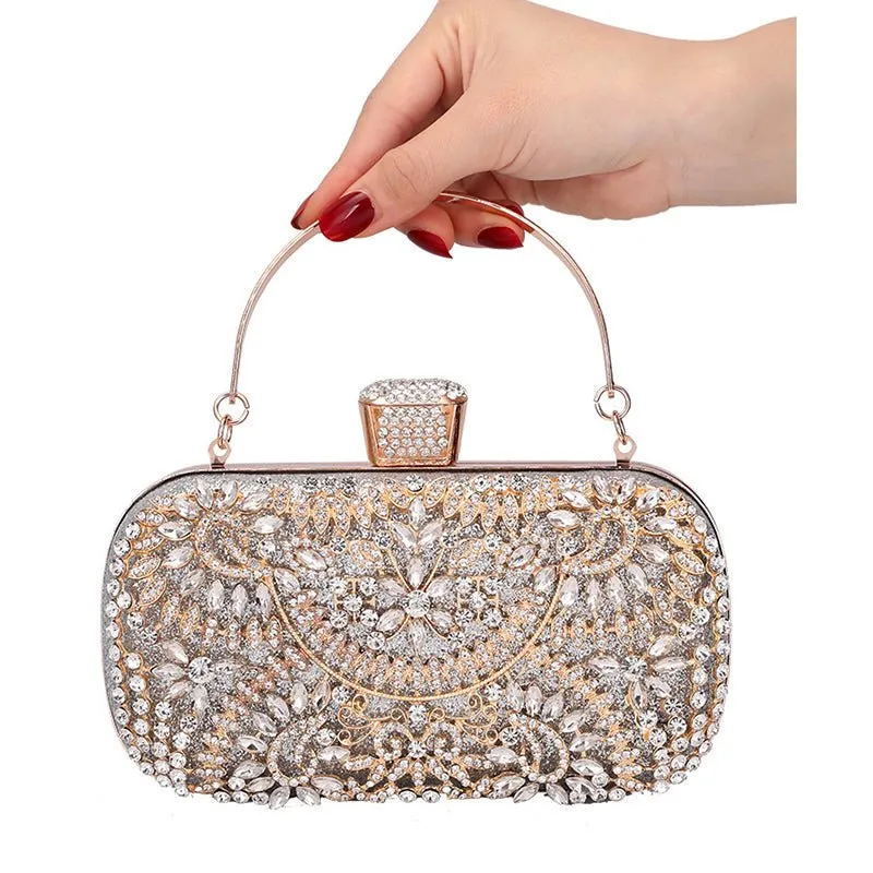 Luxy Moon Diamond Clutch Bags for Weddings