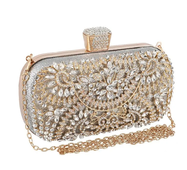 Luxy Moon Diamond Clutch Bags for Weddings