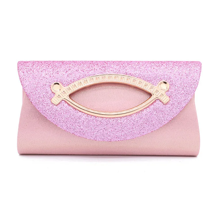 Luxy Moon Sequin Clutch Purse Bag Evening Female Wedding Party Handbag