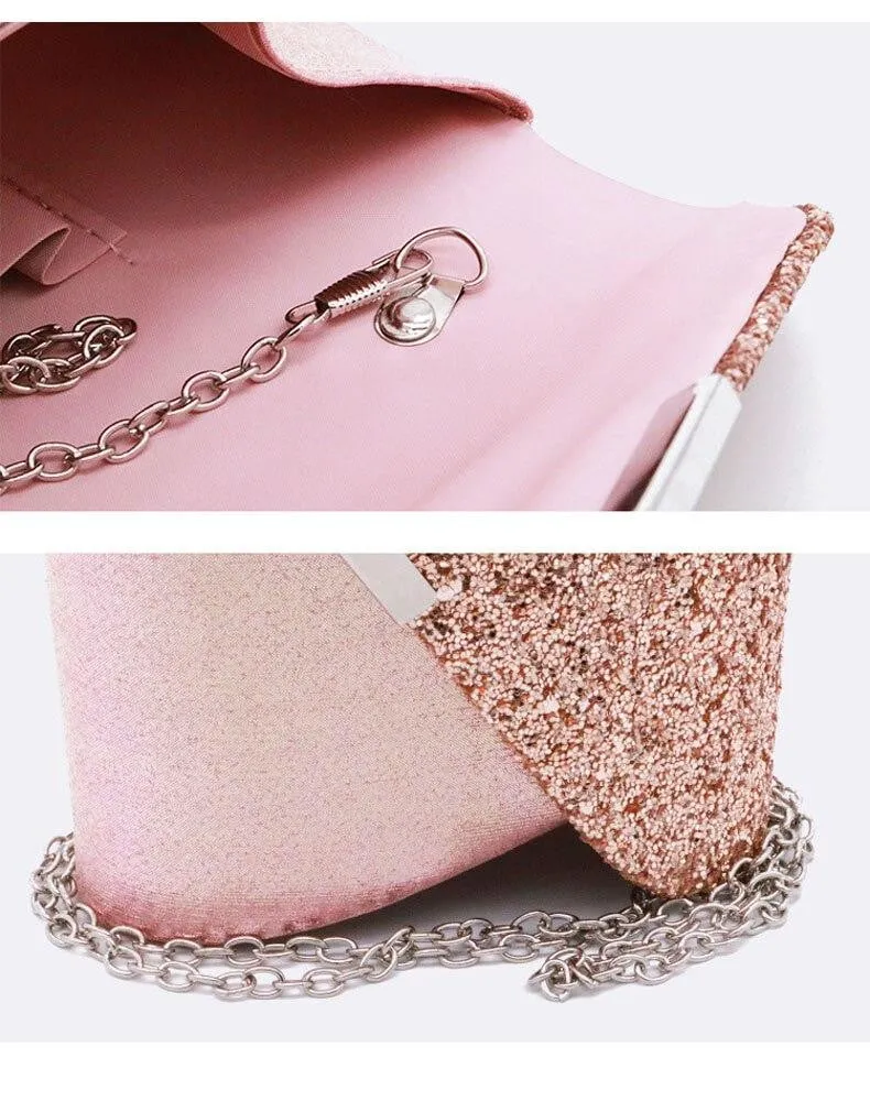 Luxy Moon Sequin Evening Bag Fashion Design Clutch