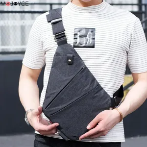 Man Sling Canvas Chest Bag