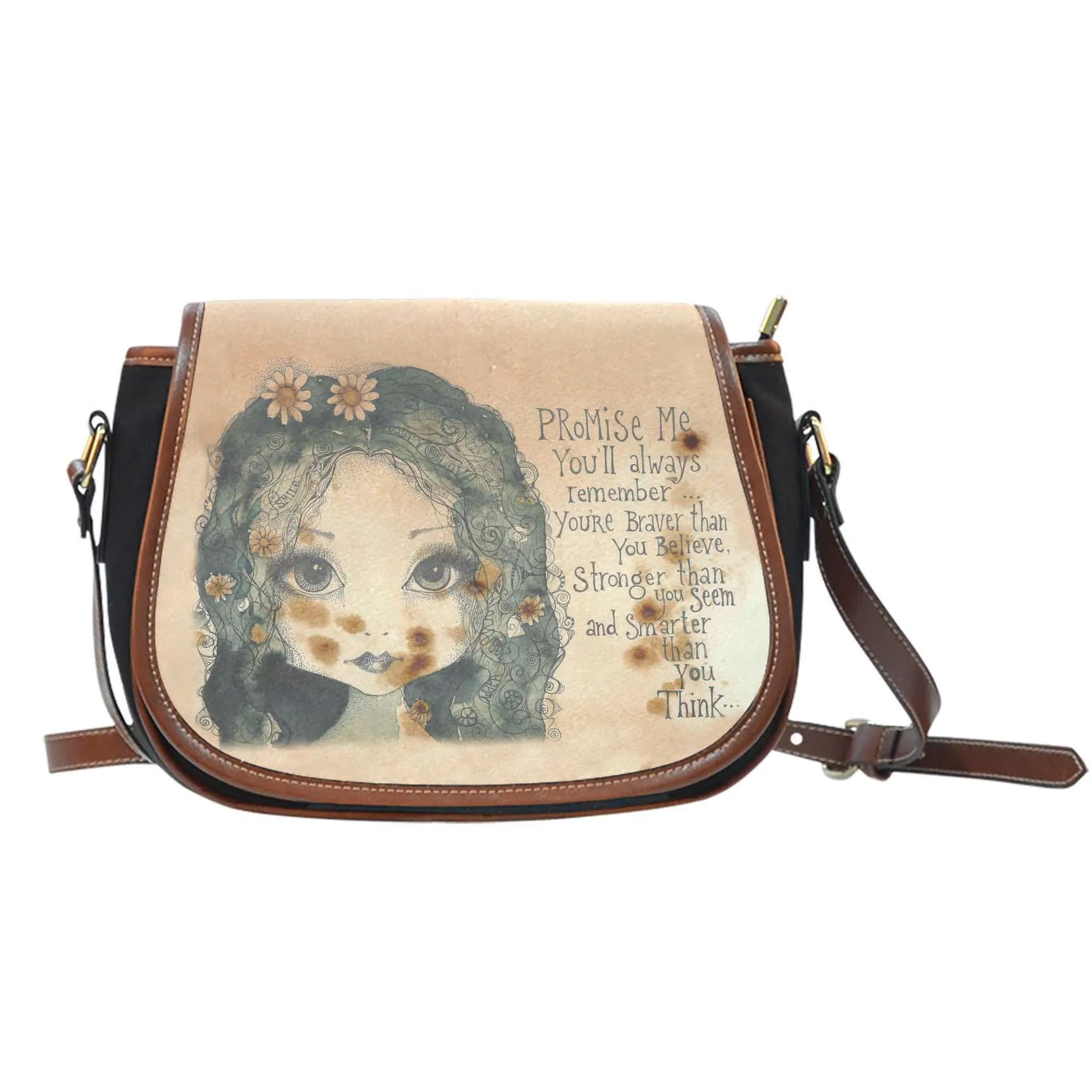 'Promise Me' Saddle Bag