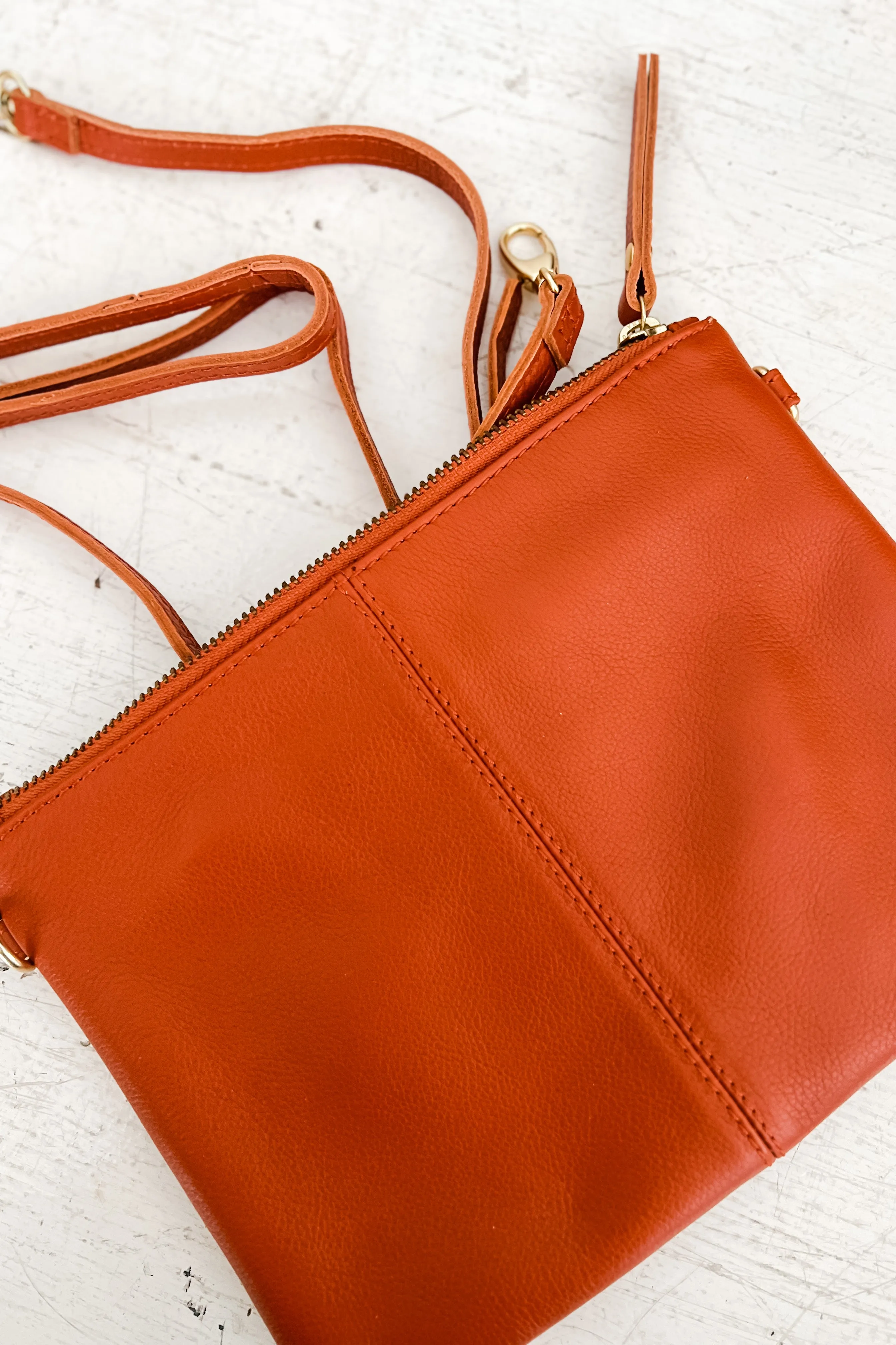 Rose & Lyle | Ash Travel Sling | Burnt Orange