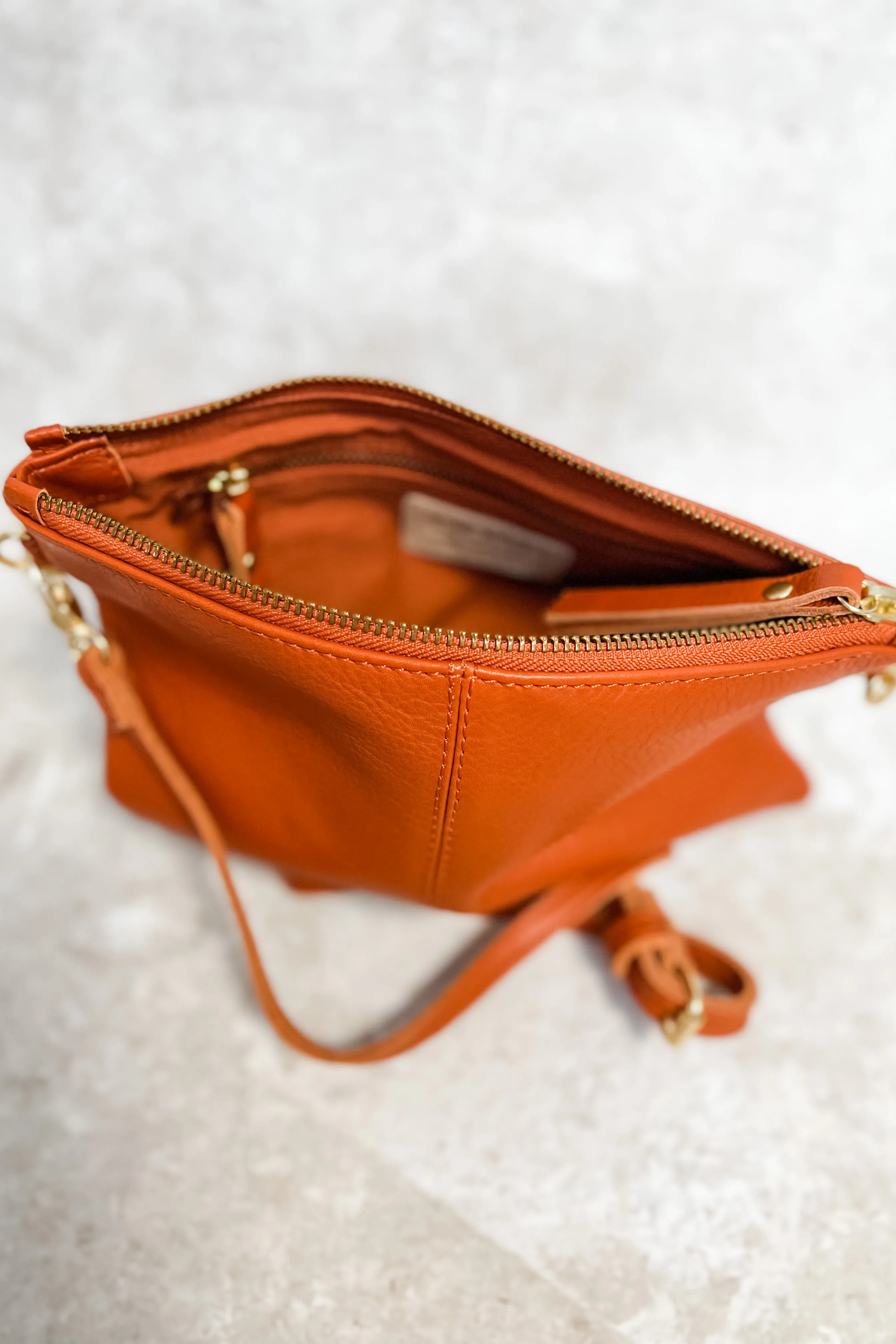 Rose & Lyle | Ash Travel Sling | Burnt Orange