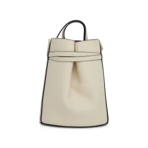 Sigma Small Bucket Bag in Cream