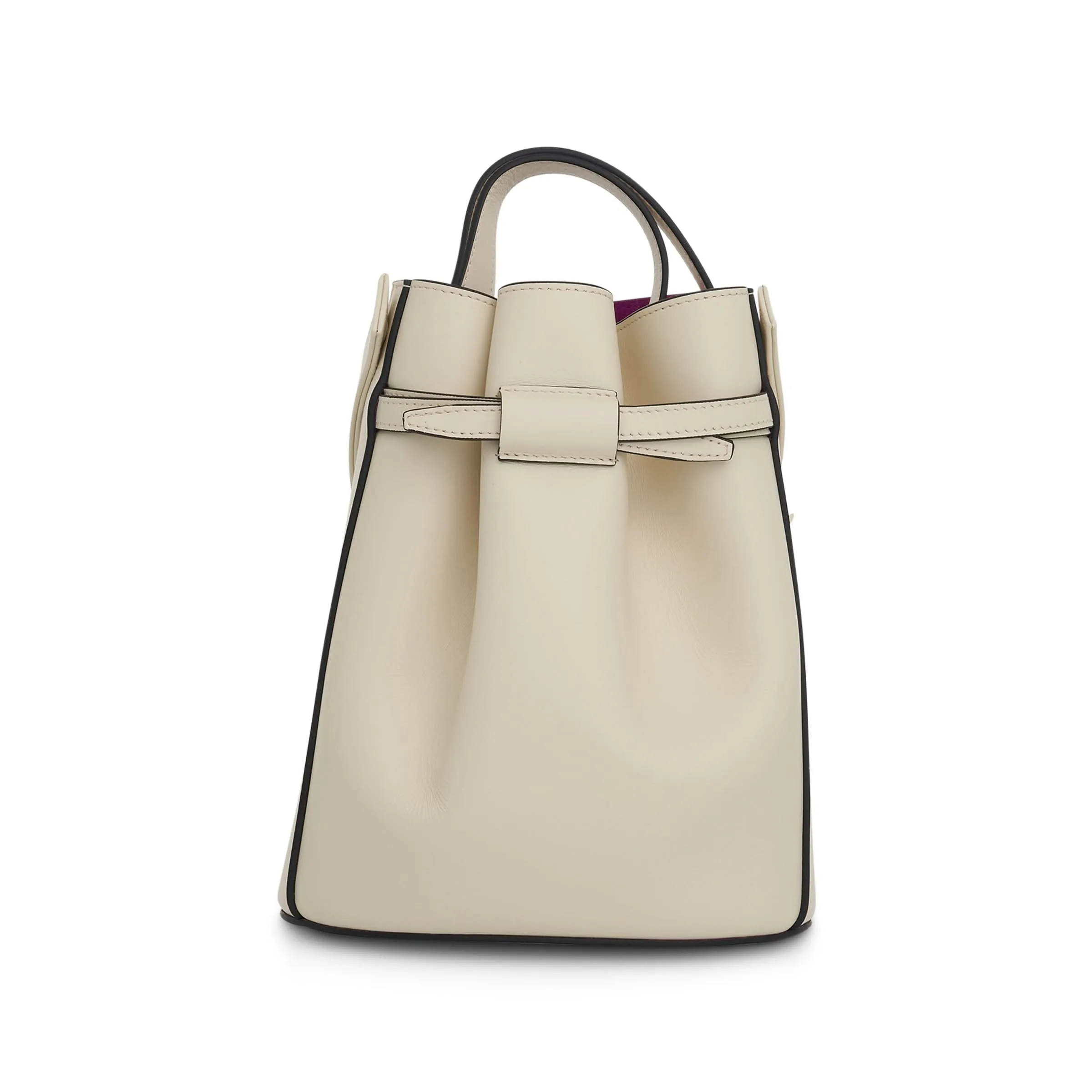 Sigma Small Bucket Bag in Cream