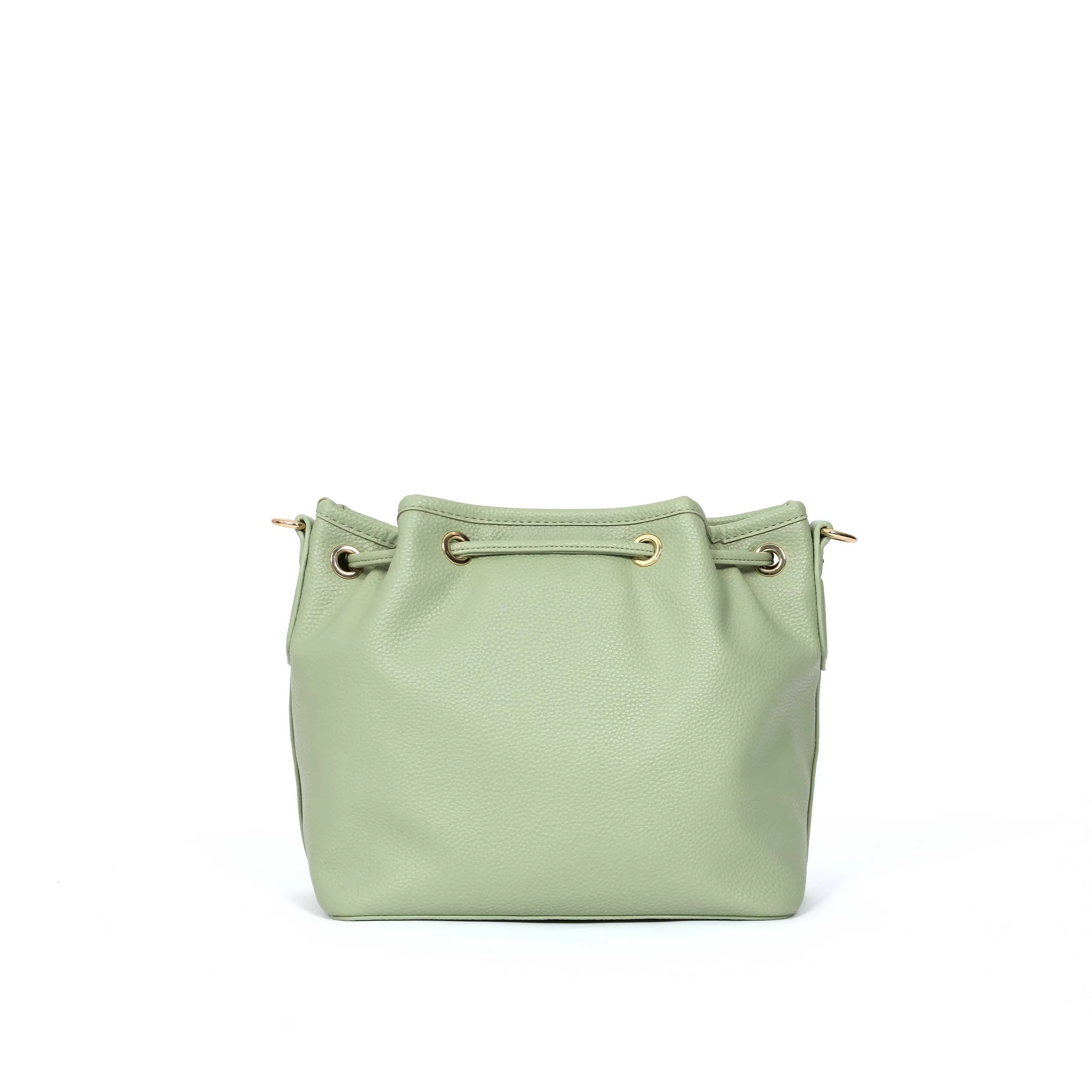 Valentino Bags Brixton Ladies Bucket Bag in Salvia Green