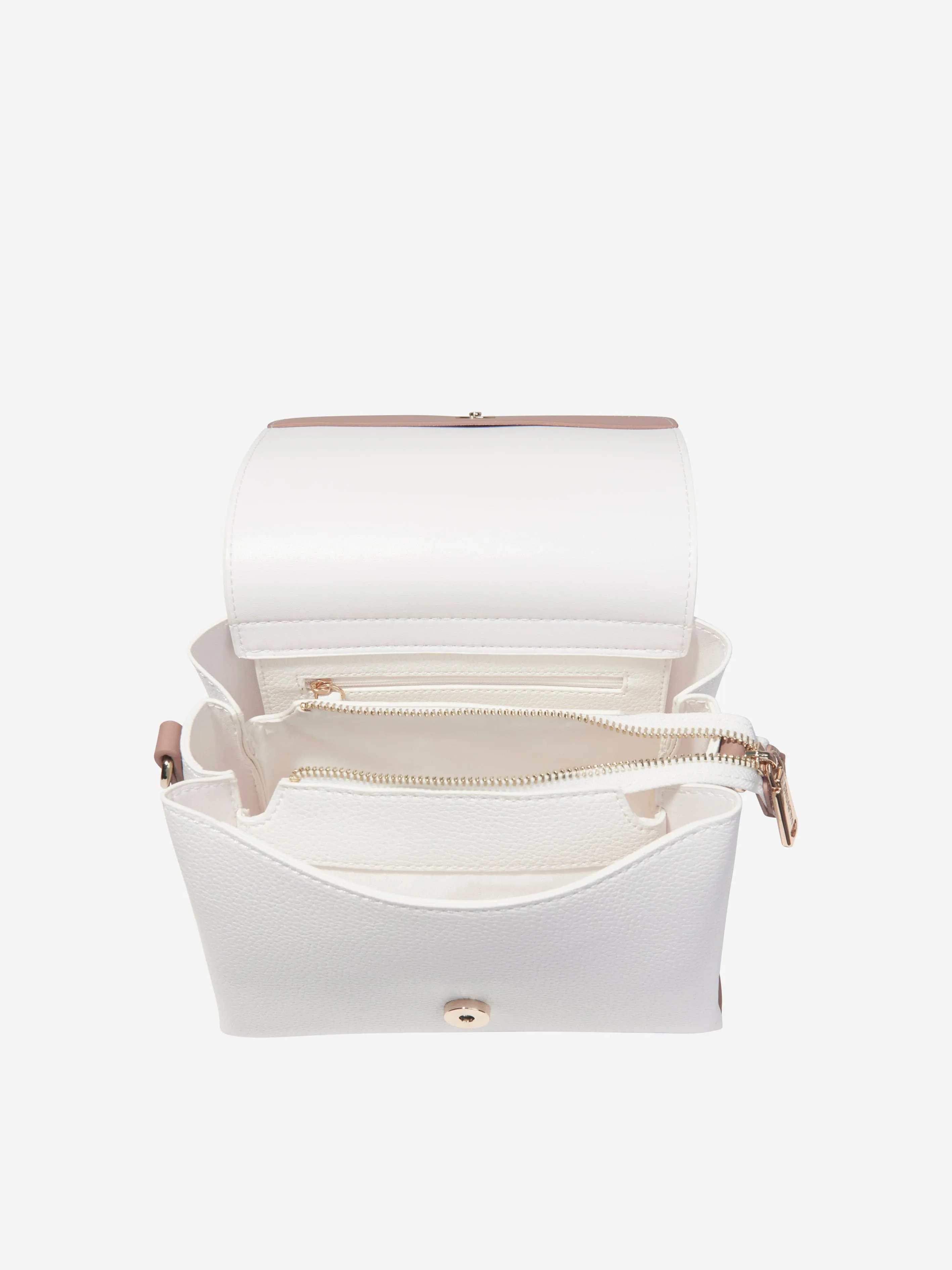 Valentino Girls Alexia Satchel in White