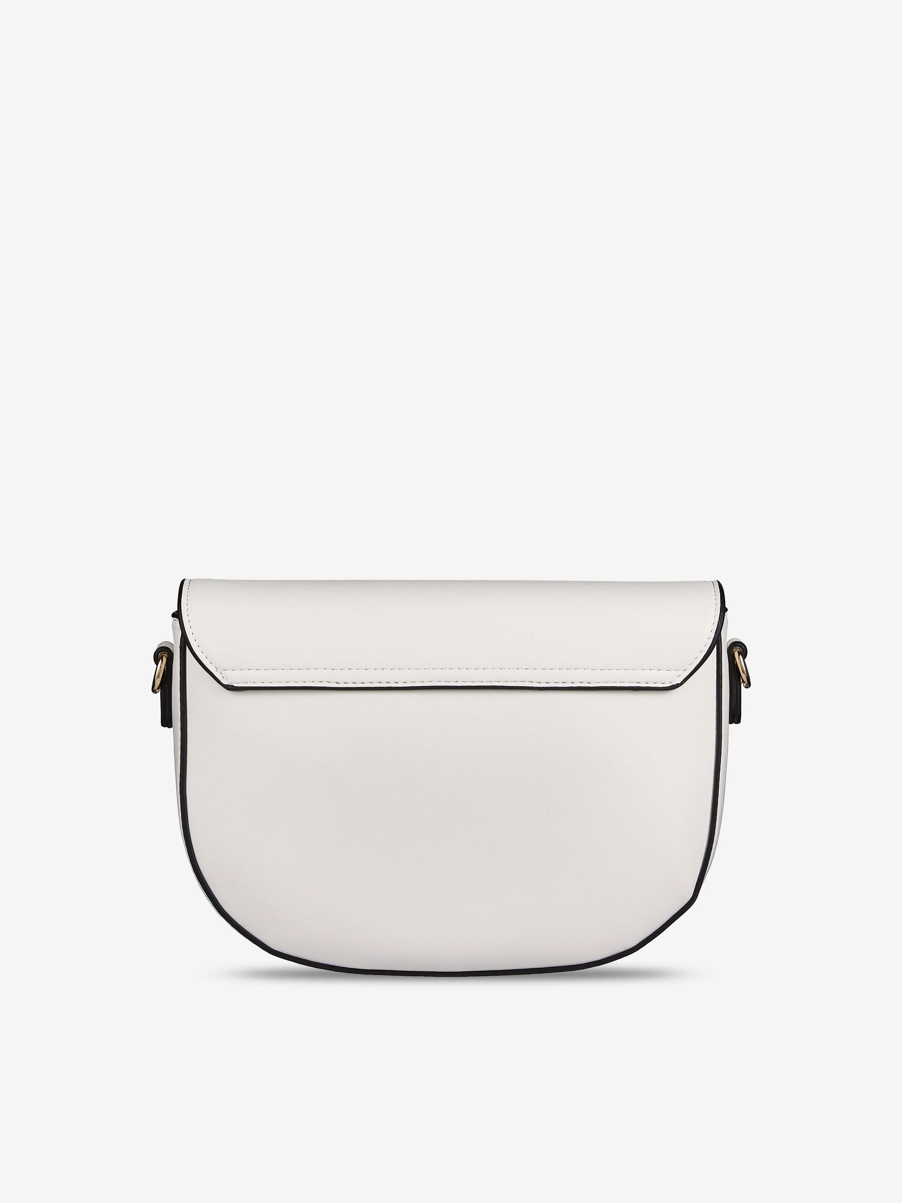 Valentino Girls Coney Crossbody Bag in White (16.5cm)